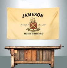 JAMESON IRISH WHISKEY 3' X 5' BANNER FLAG picture