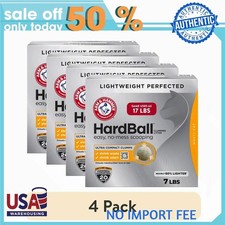 (4 pack) ARM & HAMMER Hardball Lightweight Cat Litter, Multi-Cat Clumping Litter picture