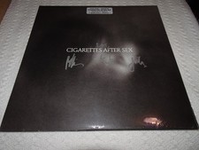 Cigarettes after sex X's clear vinyl LP signed picture