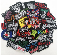 ROCK n ROLL - METAL, PUNK ROCK BANDS - Embroidered - U Pick - Iron-On Patches picture