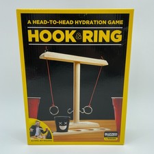 BUZZED Classics Hook & Ring Hydration Party Game Adult Ring Toss NEW Sealed picture