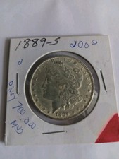 1889 S Morgan Silver Dollar 90% Silver only 700,000 mintage picture
