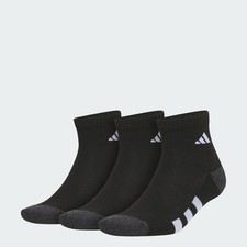 adidas men M C CUSHIONED 3 3-PACK QUARTER picture