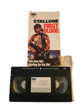 First Blood (VHS, 1982) HBO Video, STALLONE picture