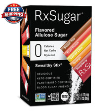 Swealthy Stix | 30 Zero Sugar Candy Sticks Packs | Allulose Sweetener | 0 Calori picture