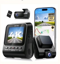 Jzones Dash Cam Front and Rear: 4K+1080P FHD Dual Dash Camera V620 Night Vision  picture