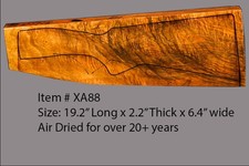 French walnut gun stock blank for shotguns, xa88 picture
