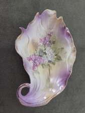 Beautiful Antique RS Prussia Trinket Bowl RED MARK  no chips or cracks 1895-1919 picture