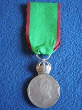 Brazil: Silver Medal for the Campaign in Uruguay 1852 picture