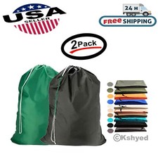 Large Laundry Bag Washable Heavy Duty Locking Drawstring Bag 29