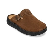  Jerusalem Sandals Nomad Women's Front Seam Suede Leather Clog  picture