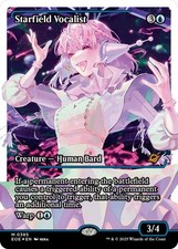 Starfield Vocalist (Showcase) (Fracture Foil) #385 (NM) (EOE) MTG picture
