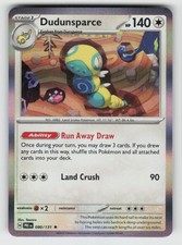 Holo Dudunsparce 080/131 Rare Prismatic Evolutions Near Mint picture
