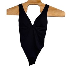 L*Space Women's Fused Katniss Onepiece Classic Black XS NWT picture