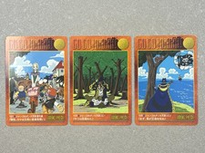 One Piece Visual Adventure Go Go Jango 3Pcs Set  Vintage One Piece Card 155 picture