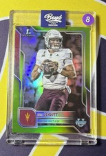 2025 Bowman University Chrome - Sam Leavitt #195 Lime Green Refractor /275 (RC) picture