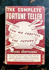 1937 Complete Fortune Teller Hawthorne - Antique Divination Numerology Dreams  picture