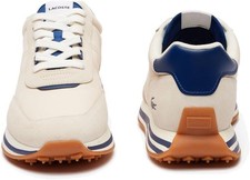 Lacoste L-Spin 223 1 SMA 746SMA0005 Off-White Navy Streetwear Mens Sneakers 11.5 picture
