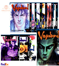 Vagabond Manga English Full Set Volume 1-11 Comic Books New by Takehiko Inoue picture