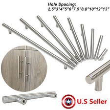 Pull Europe Modern Solid Stainless Steel Kitchen Cabinet Handles Bar T Handle picture