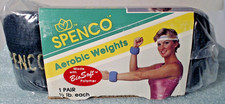 VTG 1986 Spenco Aerobic Ankle Wrist Weights Original Pack USA Black 1/2 lb each picture