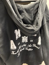 Amiri Vintage Collegiate XL Black Hoodie. picture
