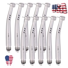 AZDENT Dental Fiber Optic LED E-generator high speed handpiece Air Turbine 4Hole picture