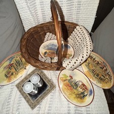 Williams Sonoma Set of 4 Tuscan Italian Countryside Decor Bundle picture