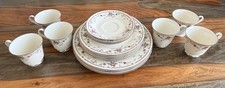 Noritake Adagio 7237 Dinner Salad Plates Cup Saucer Replacement *ONLY 5 PCS LEFT picture