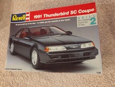 Revell 1991 Ford Thunderbird SC Coupe 1:25 Scale Model Kit 7430 Sealed Bags picture