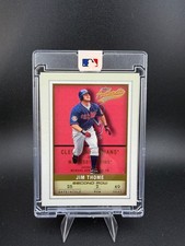 2002 Fleer Authentix Second Row 150/250 Jim Thome #74 HOF picture