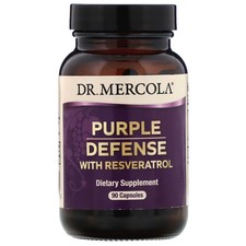 2 X Dr. Mercola, Purple Defense with Resveratrol, 90 Capsules picture