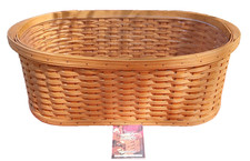 Longaberger Workload Basket w/ Protector & Product Card 24”x14