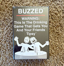 Buzzed Drinking Card Game Complete Game, 180 Cards, Ages 17+, 2-10 Players picture