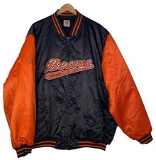 Vintage NFL Reebok Chicago Bears Gridiron Classics Reversible Zip Jacket Large picture