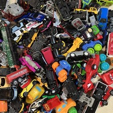 Lot of 40 Random Mixed Toy Cars Trucks Vehicles Plastic Diecast Used 🚗🏎️🔥 picture