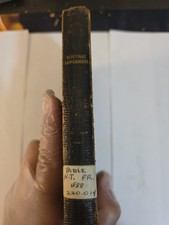 1888 French New Testament Ancient/Vintage In Good Condition French Bible picture