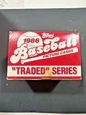 1986 Topps Traded Baseball Factory Set Sealed Tape New Read  Jackson Rookie picture