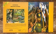 TSR Games Advanced Dungeons & Dragons Dungeon Masters Screen 1979 MPN 9024 picture