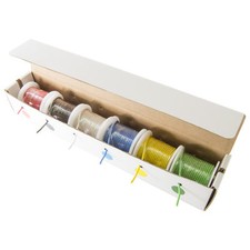 16 Gauge Stranded Hook-Up Wire Kit, Includes Six Different Color 25 Foot Spools picture