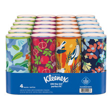 Kleenex on the Go Perfect Fit Facial Tissue, 2-Ply, 50-Count, 24-Pack picture