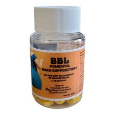 ONE WEEK RESULTS BBL POWERFUL MACA 25 SUPPOSITORIES 100% NATURAL 2.75oz. BBL picture