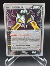Rocket's Raikou ex Pokémon EX Deoxys 108/107 LP picture
