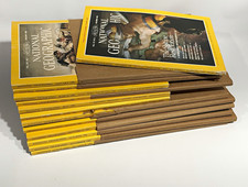 National Geographic 1986 Complete Year 12 Magazines + Dec 1989 Bonus Lot of 13 picture