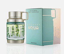 Armaf Odyssey Aqua EDP 3.4oz Men Woody Aromatic Fresh Citrus Cologne picture