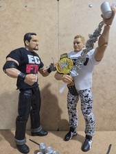 MATTEL WWE ULTIMATE EDITION CUSTOM ECW SANDMAN VS TOMMY DREAMER picture