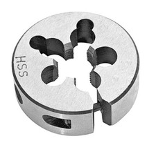 10mm Round Adjustable Die, Metric, RH Thread, HSS, Screw Adjusting, by MDX picture
