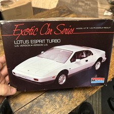 LOTUS ESPRIT TURBO  MONOGRAM #2789 1:24 KIT 1990 Issue  NEW OPEN BOX picture