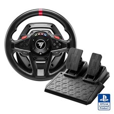 Thrustmaster T128 P Force Feedback Racing Wheel & Pedal Set  PS5 & PC picture