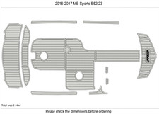 DuraEVA EVA Foam Boat flooring 2016 MB Sports B52 23 picture
